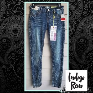 Indigo Rein Soft Stretch Acid Wash Skinny Jean Jeggings